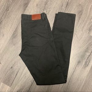 Madewell Skinny Skinny black pants 27x32